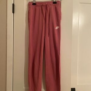 Pink Xs Nike sweatpants